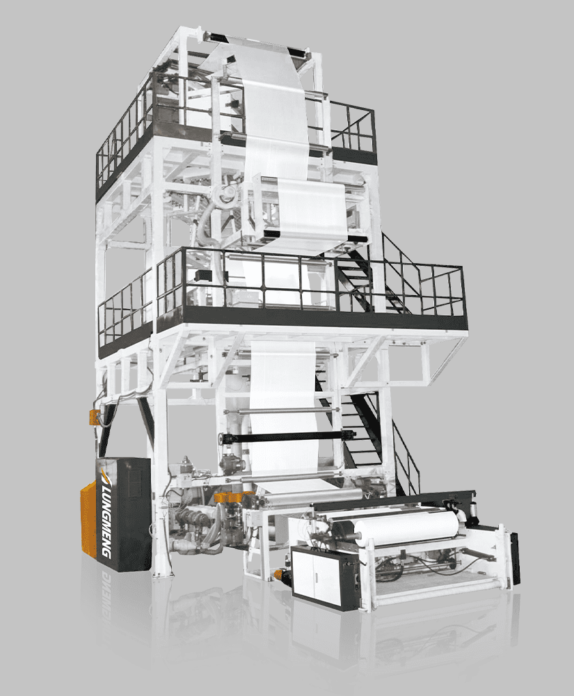 Blown Film Machine With Oscillating Haul Off Unit