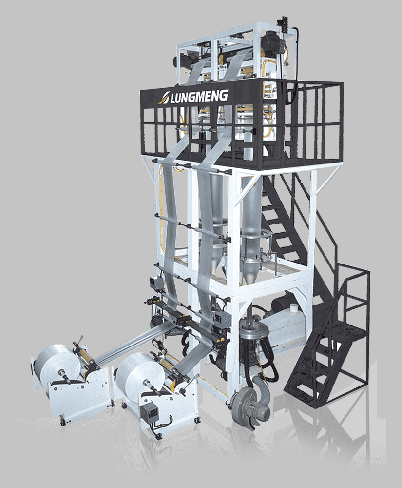 High Speed Twin Die Blown Film Machine