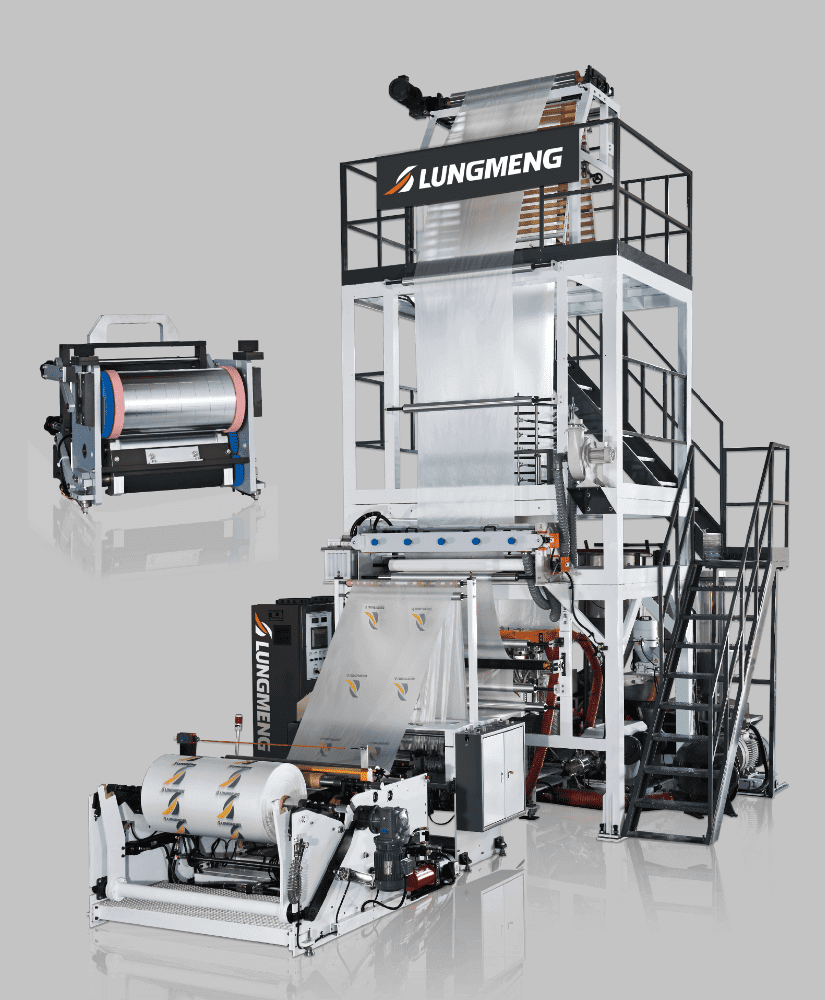3-Layer ABA Co-Extrusion Blown Film Machine