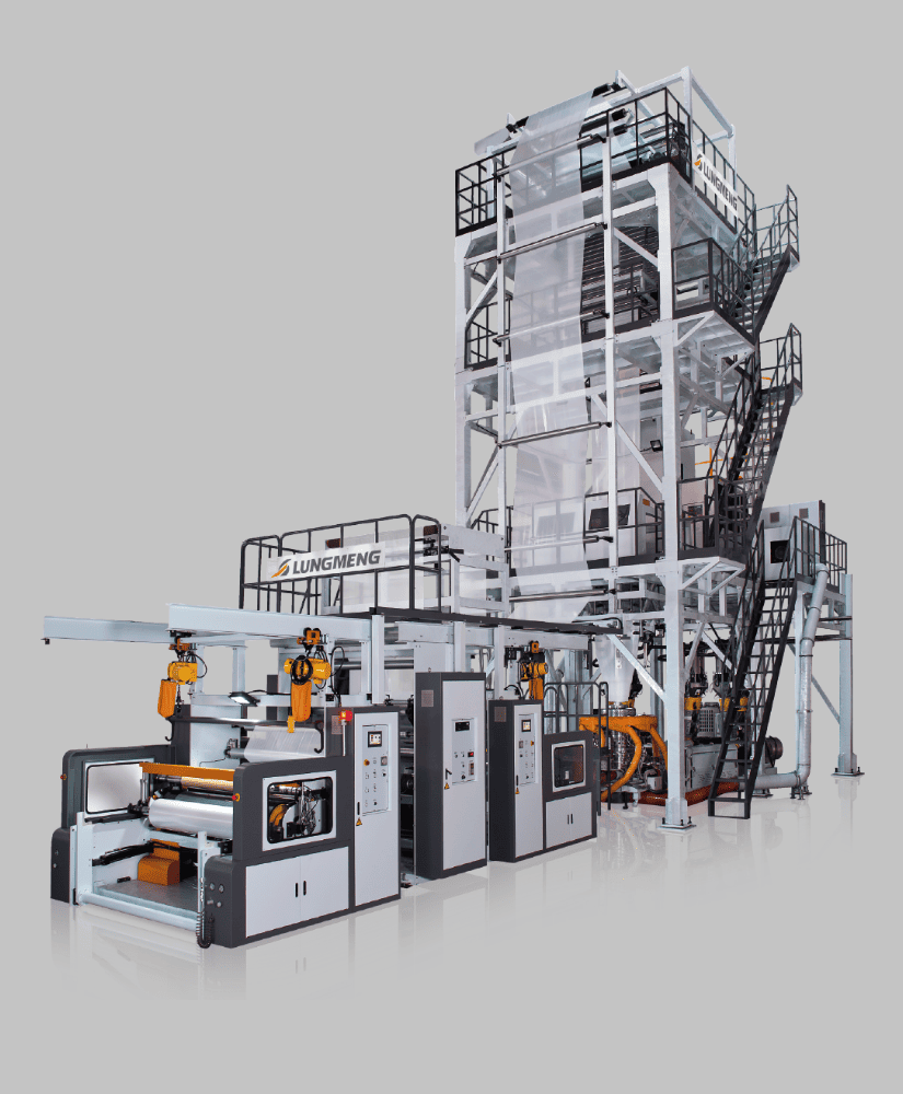 3-Layer Co-Extrusion Blown Film Machine